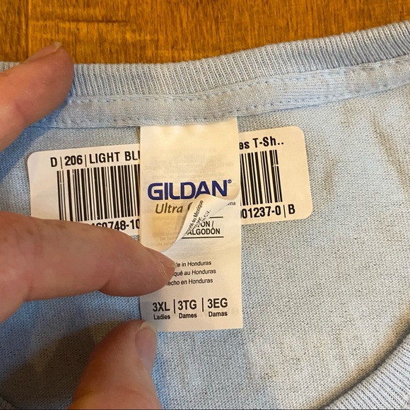 NWT Gildan Ultra Cotton Retired Postal Worker T-Shirt Ladies 3XL - Picture 4 of 9